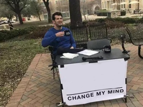 Change My Mind meme about Plum Goodness